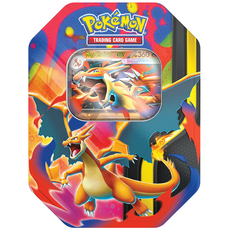 Pokemon Mega Charizard Y EX Tin