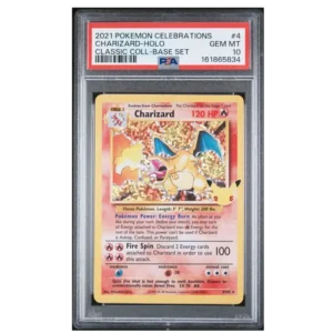 Charizard #4 – Celebrations Classic Collection – PSA 10