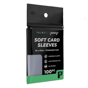 Palms Off Gaming Soft Card Sleeves - Standard Size 100pc