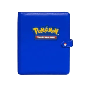 Ultra Pro Pokemon 4 Pocket Premium Snap Binder BLUE