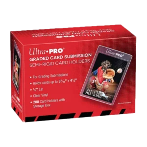 Ultra Pro Semi-Rigid 1/2" Lip Tall Sleeves 200 Pack